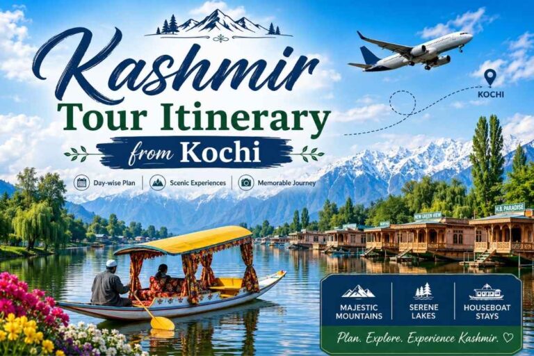 Kashmir Tour Packages from Kochi