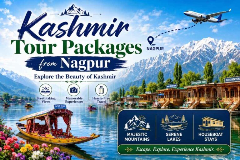 Kashmir Tour Package from Nagpur
