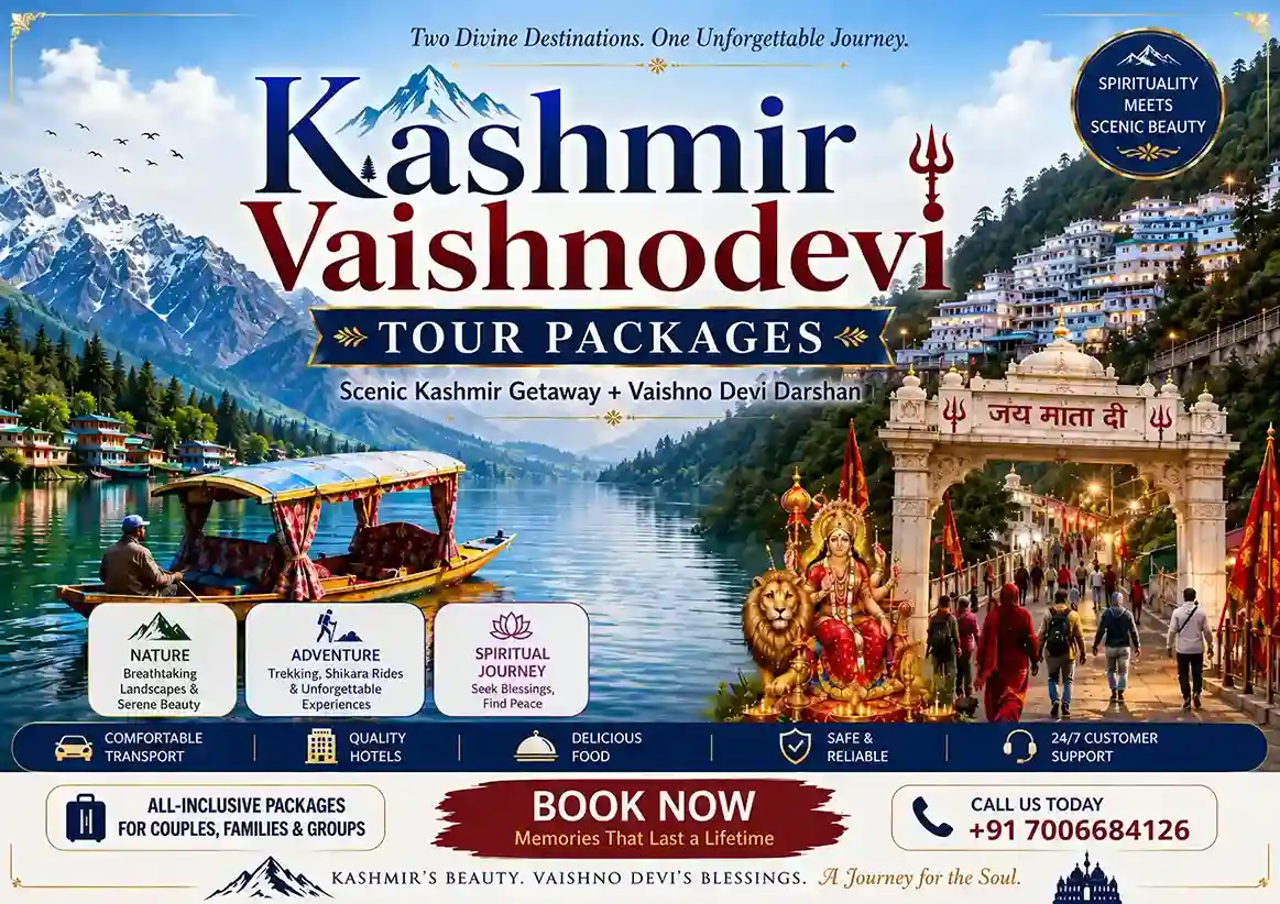 Kashmir Vaishnodevi Tour Packages