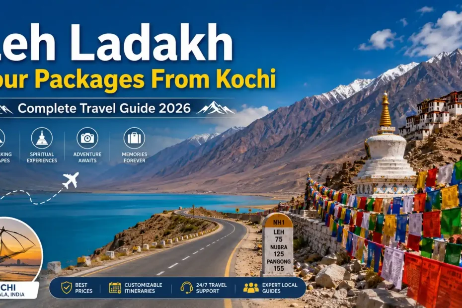 Ladakh Tour Packages From Kochi