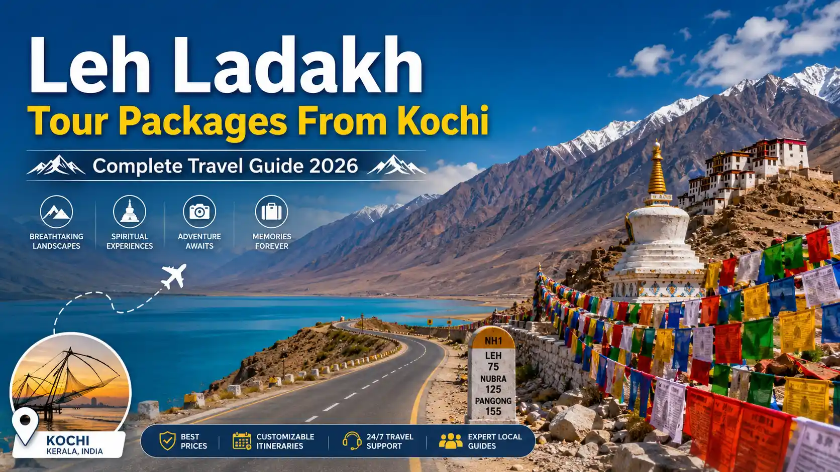 Ladakh Tour Packages From Kochi