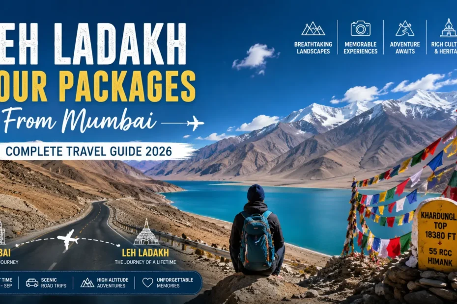 Leh Ladakh Tour Packages From Mumbai