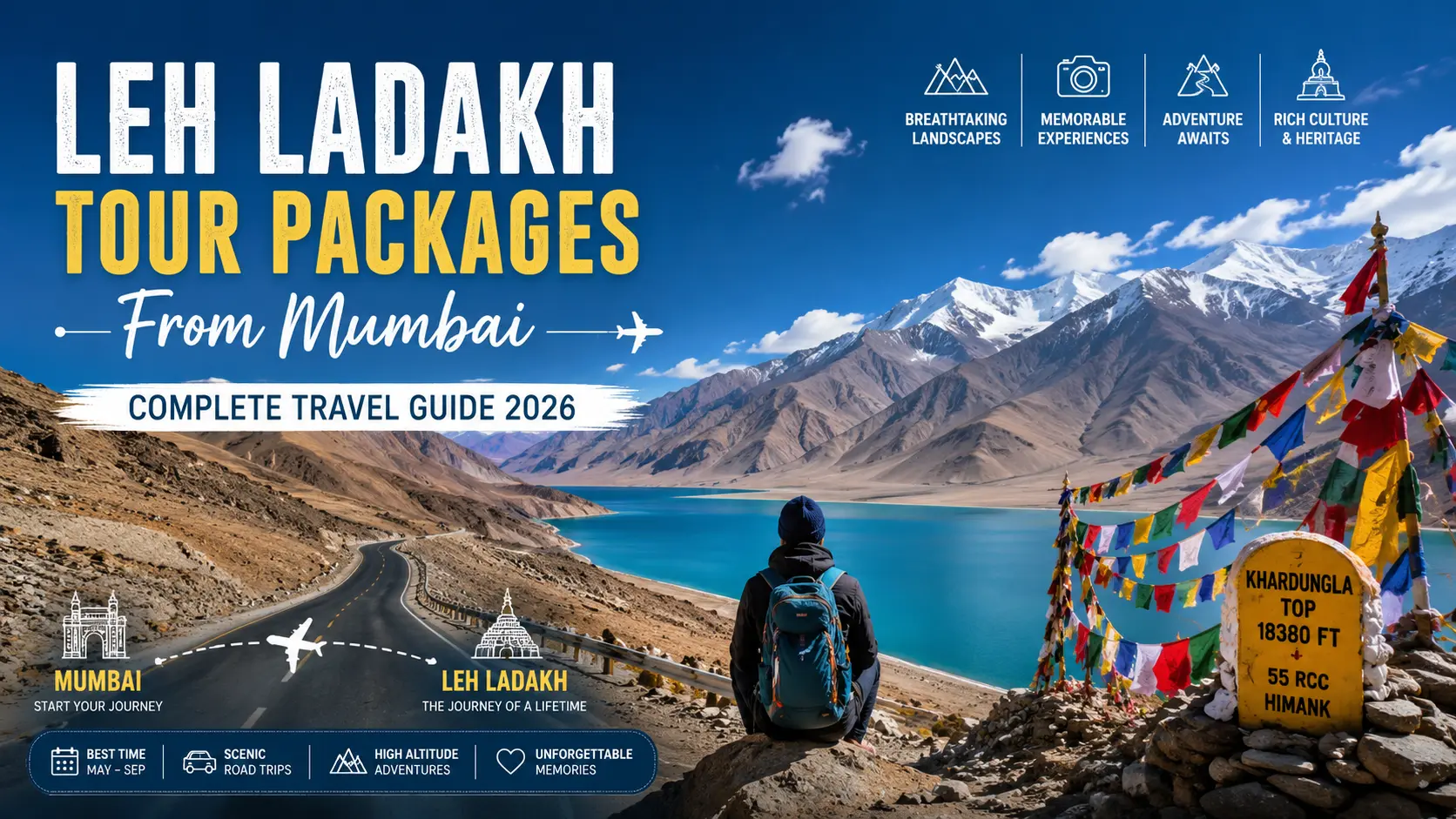 Leh Ladakh Tour Packages From Mumbai