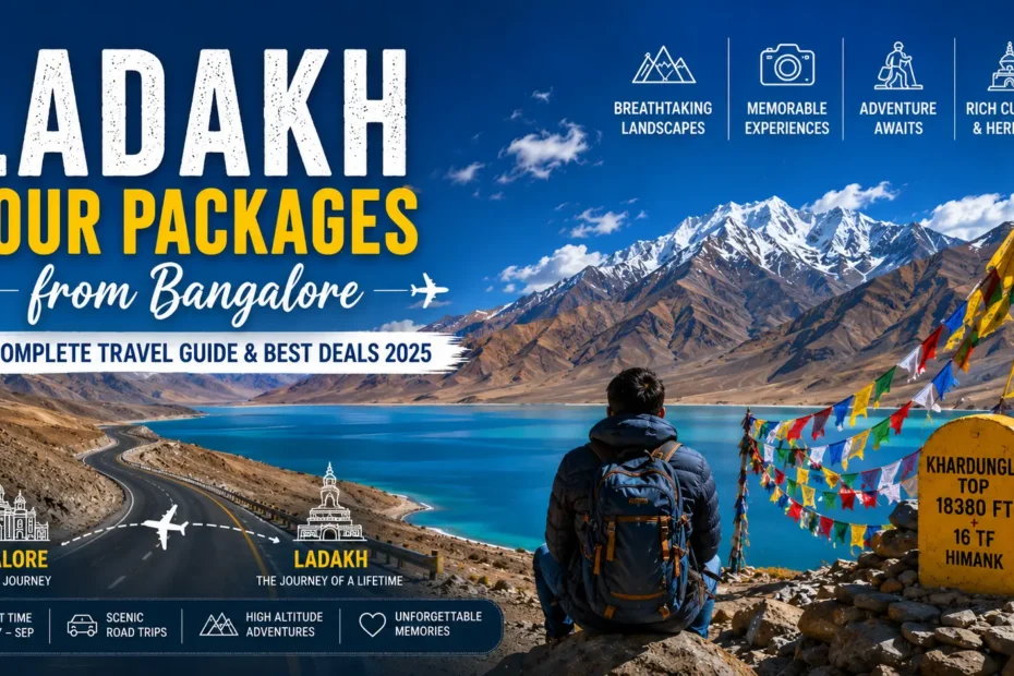 Ladakh Tour Packages from Bangalore