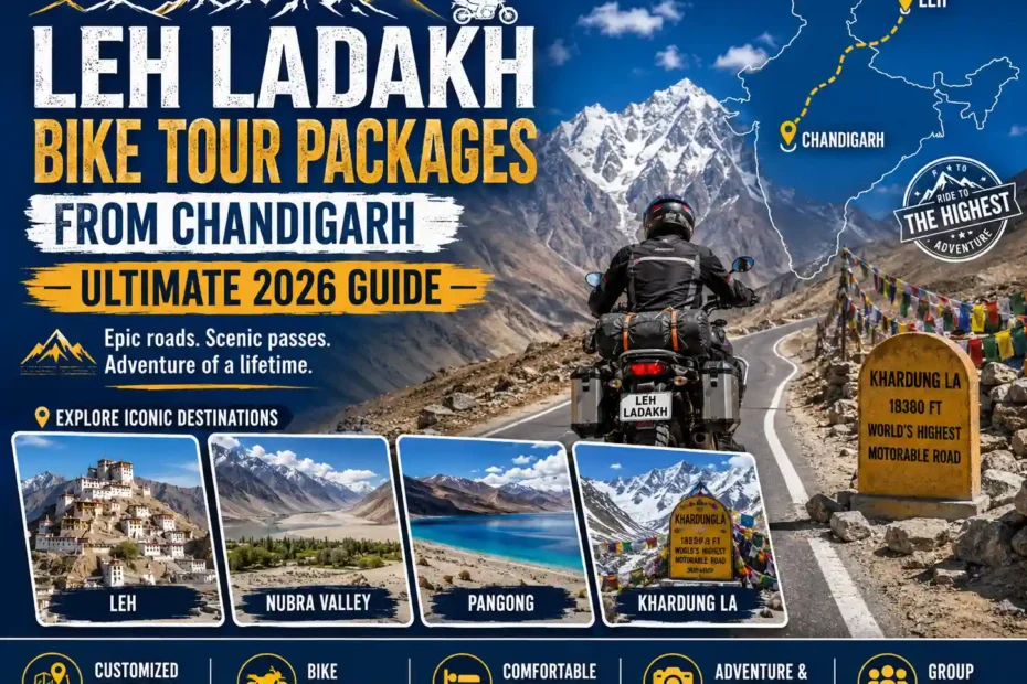 Ladakh Bike Tour From Chandigarh