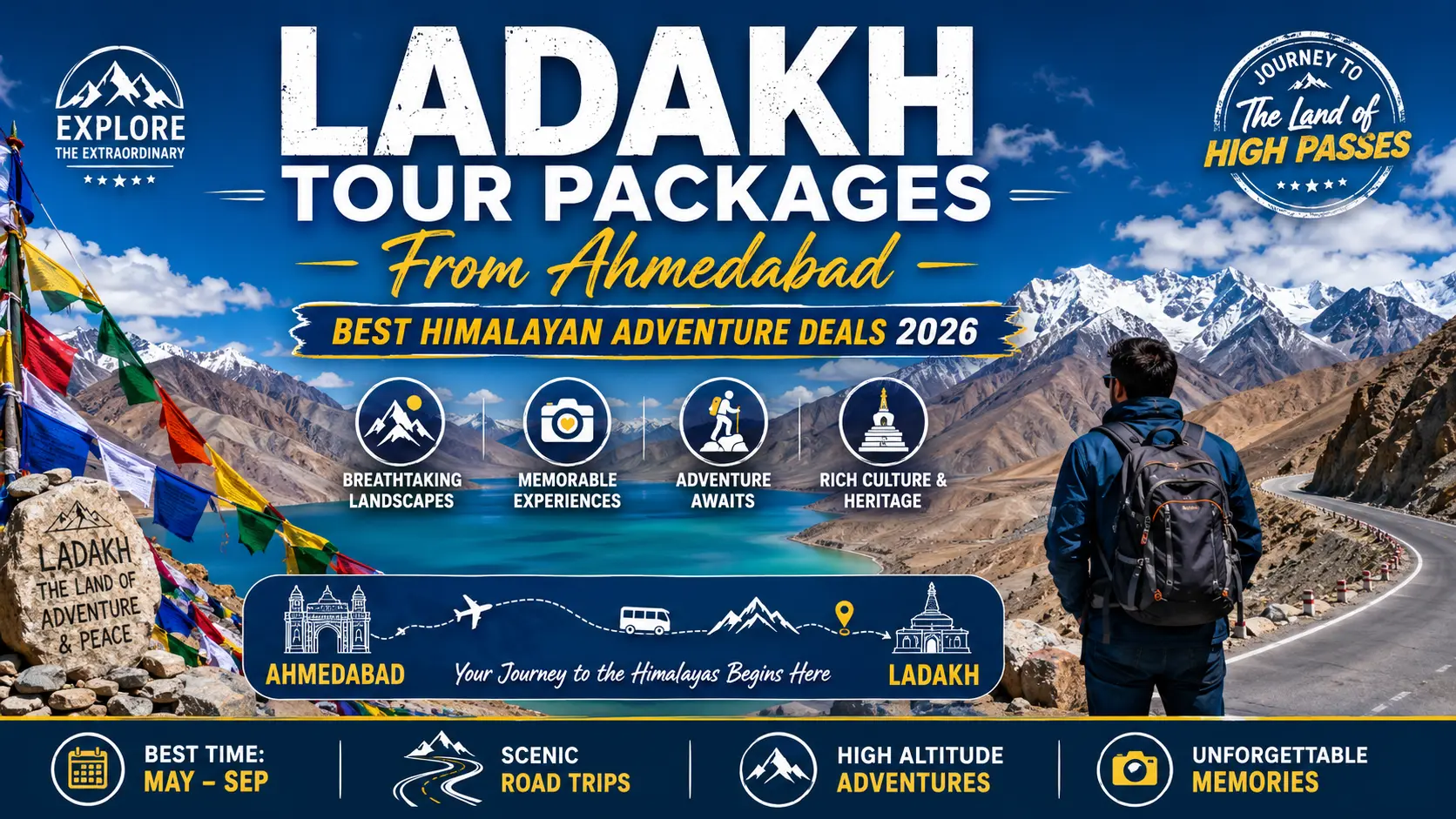 Ladakh Tour Packages From Ahmedabad