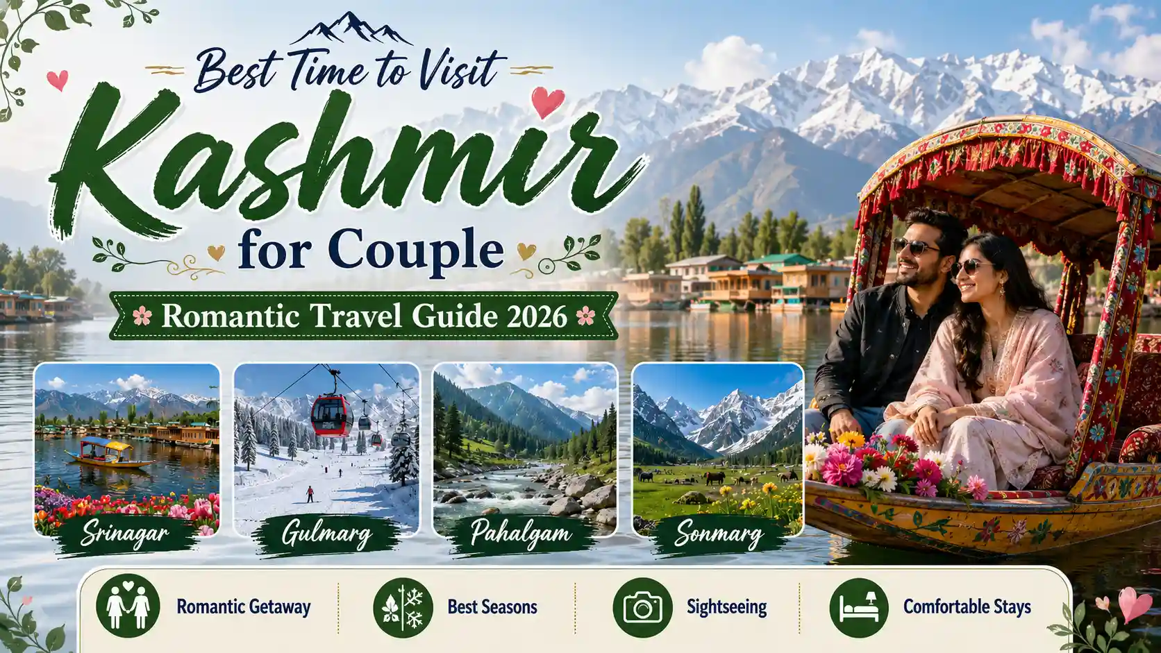 Best Time to Visit Kashmir for Couple