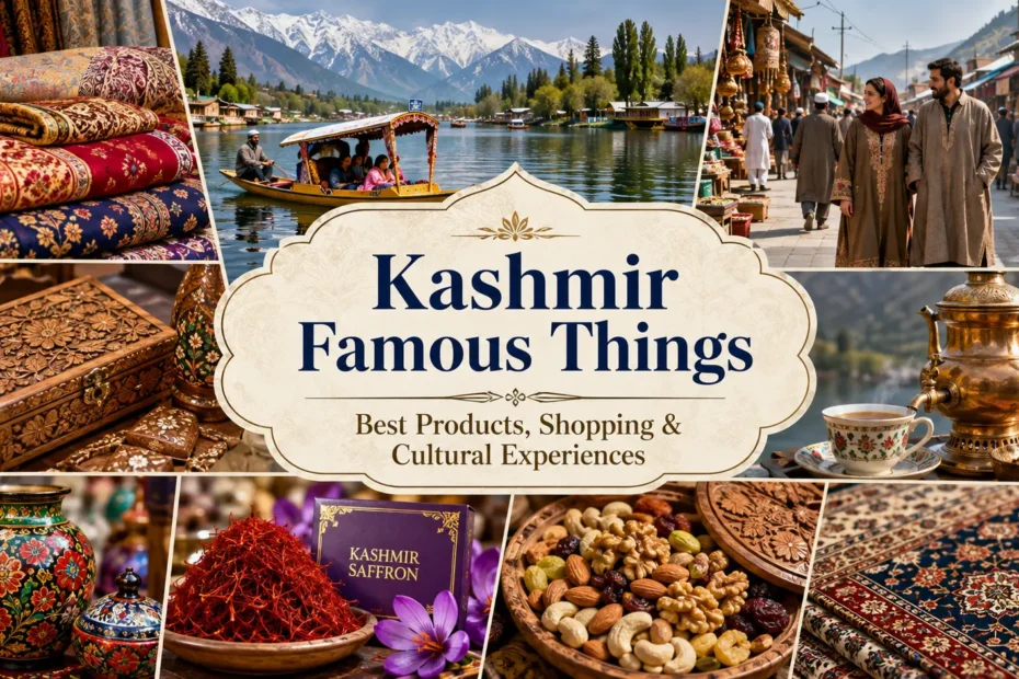 Kashmir Famous Things