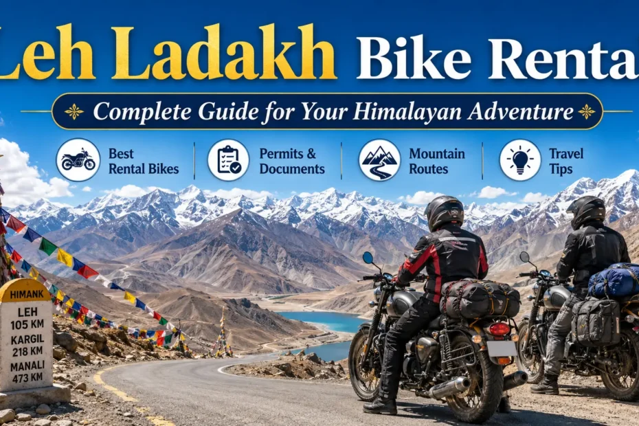 Leh Ladakh Bike Rental