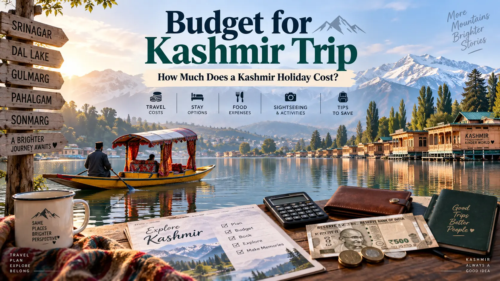 Budget for Kashmir Trip