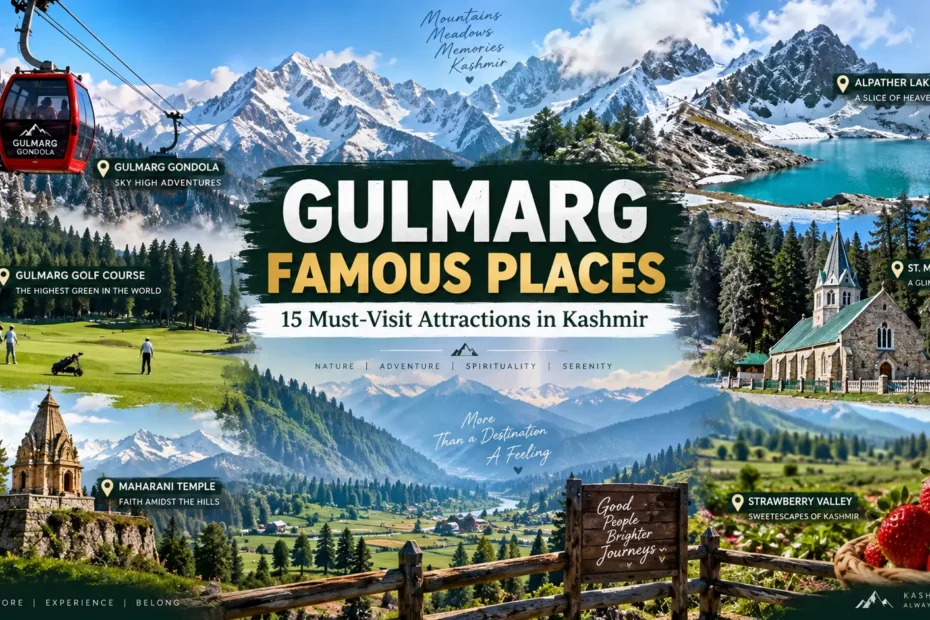 Gulmarg Famous Places